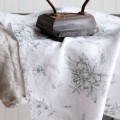 Valensole Grey 200g - End of the Roll - 50 x 125  cm piece washed