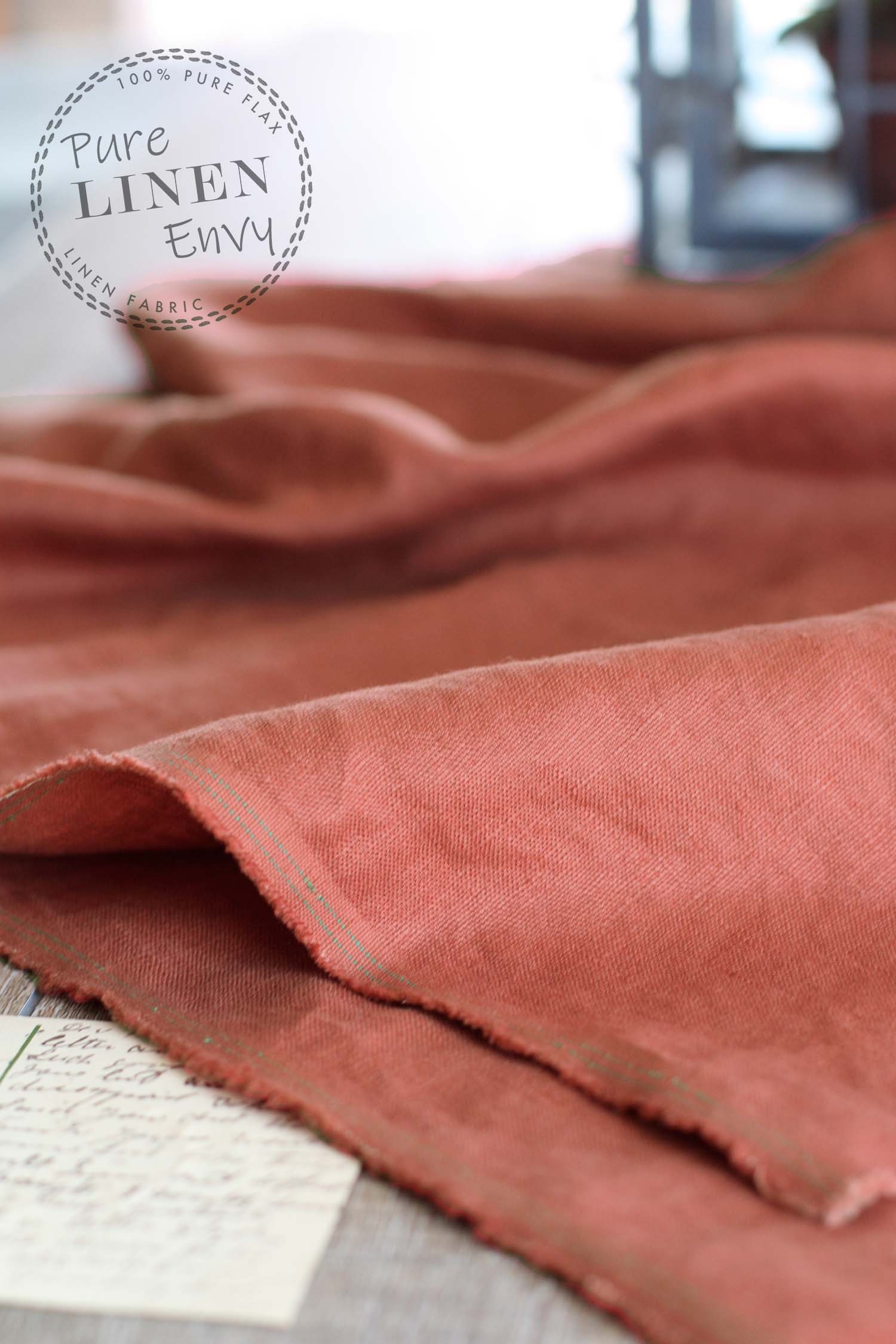 Linen Fabric - Pure Linen Envy